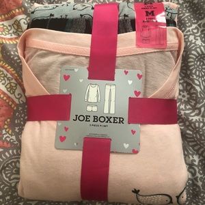3 piece Joe Boxer pajama set